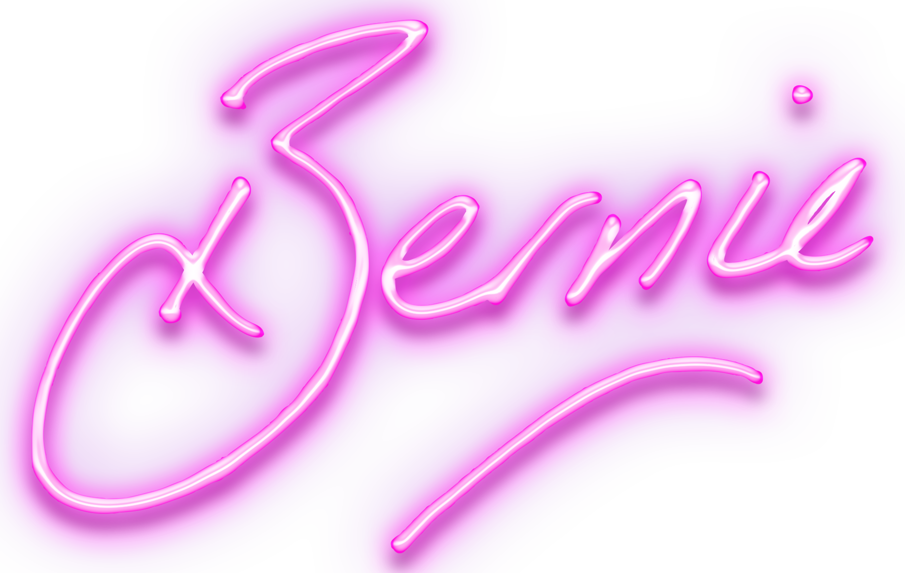 Purple neon Bernie artwork used for Bernie Spofforth's If This Is True.